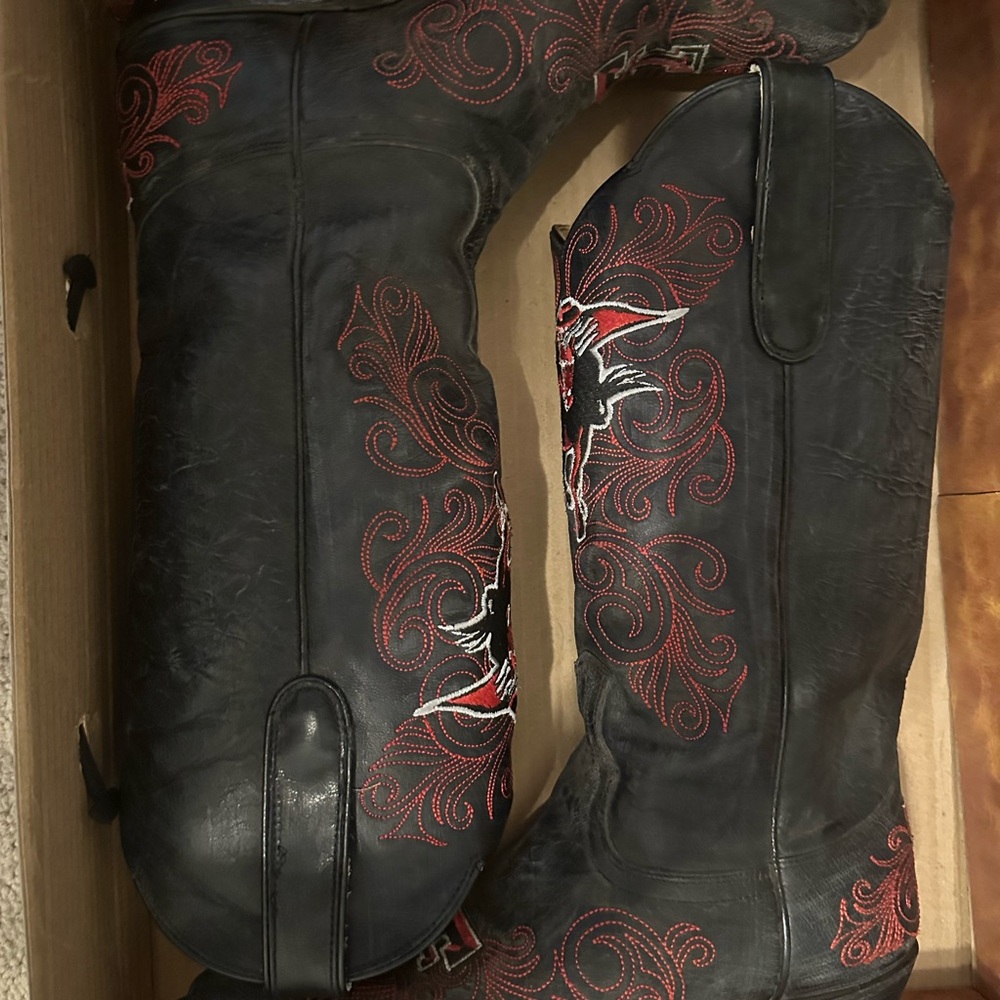 Retired Texas Tech Gameday Boots